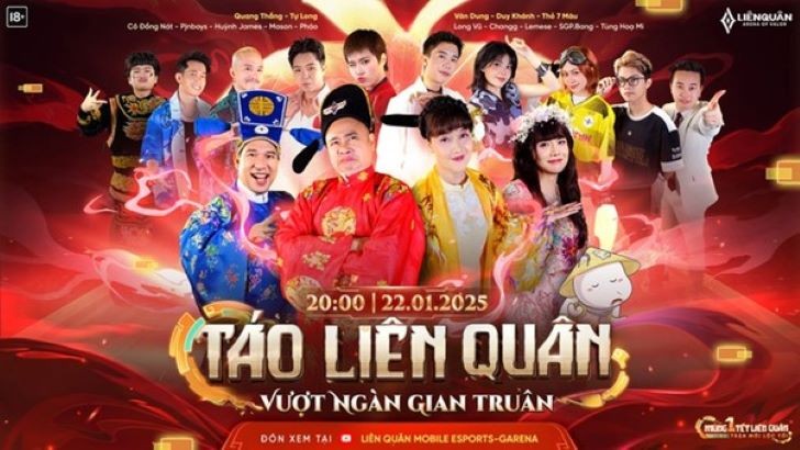 Loạt thành tích ấn tượng của Liên Quân Mobile trong chuỗi sự kiện Tết 2025