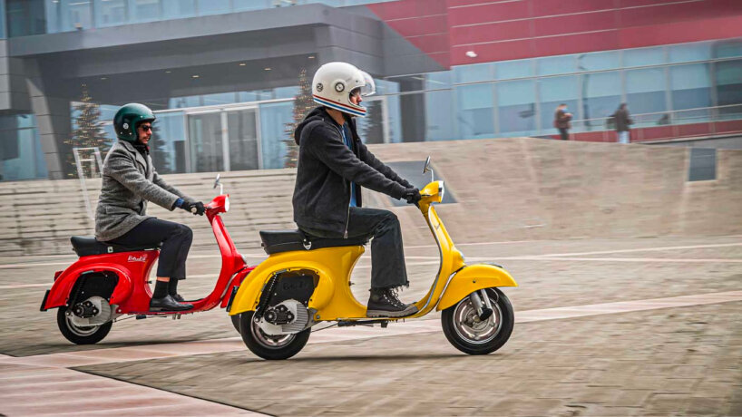 Mê Vespa cổ mà không thích bóp côn vặn số thì phải làm sao?- Ảnh 8.