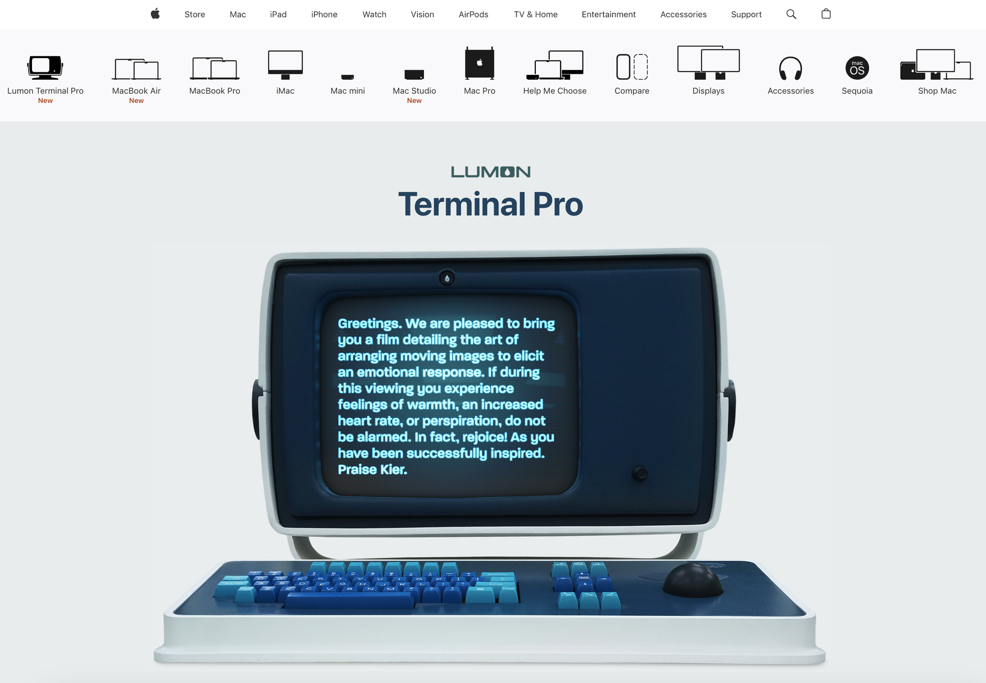 Apple ra mắt “Lumon Terminal Pro”- Ảnh 1.
