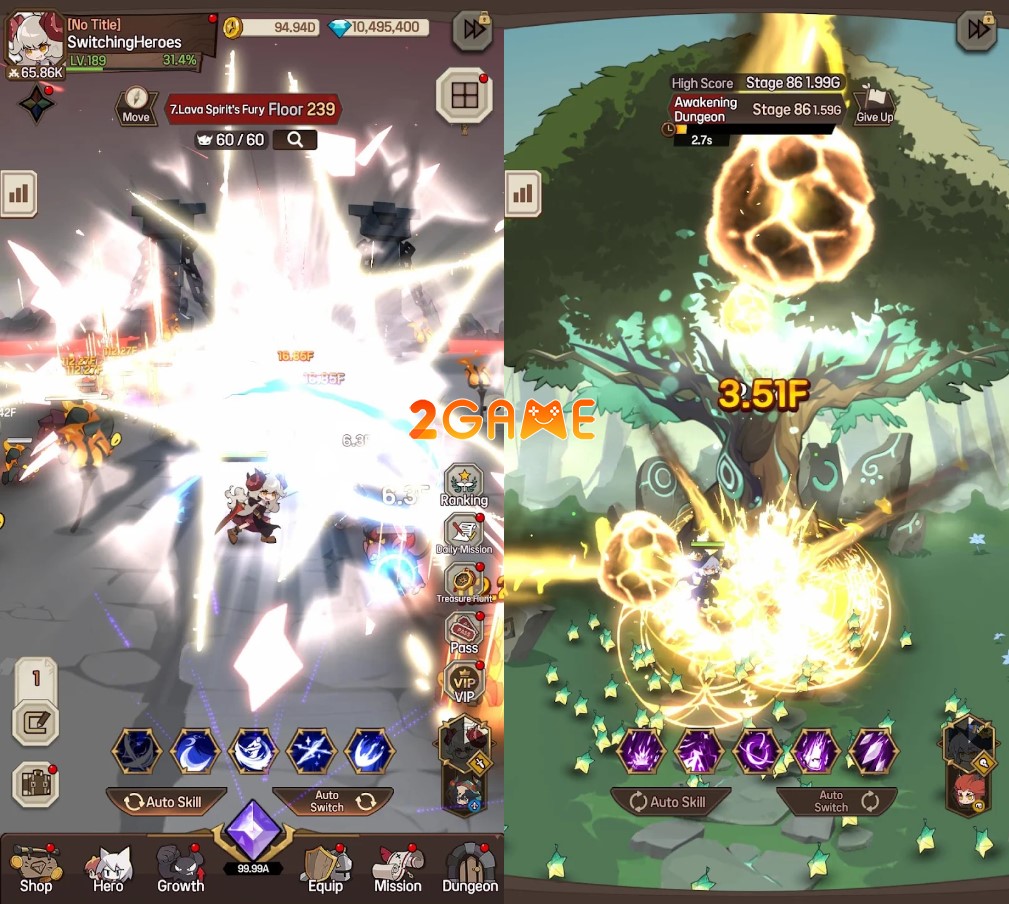 game Idle RPG mobile mới