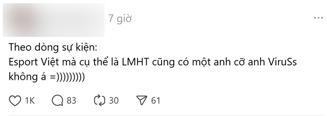 Một tuyển thủ VCS bị tố "giống ViruSs", khán giả nghĩ ngay một cái tên- Ảnh 2.