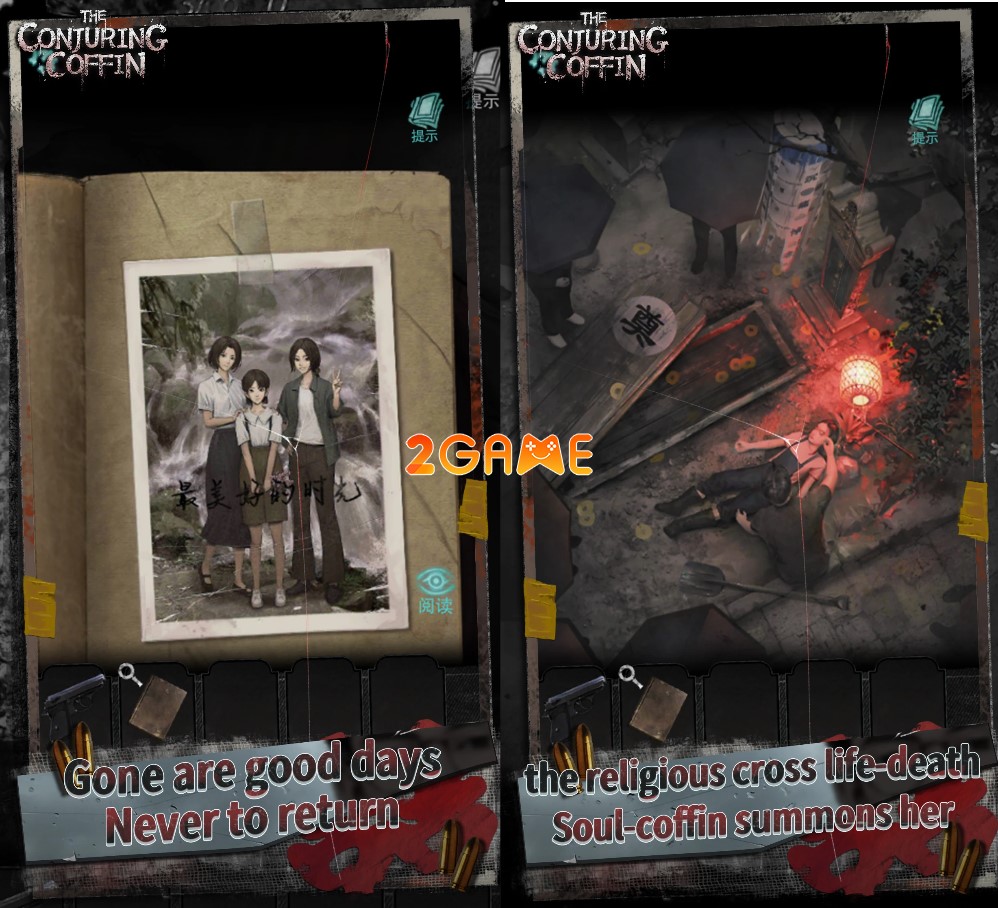 game phiêu lưu giải đố The Conjuring Coffin